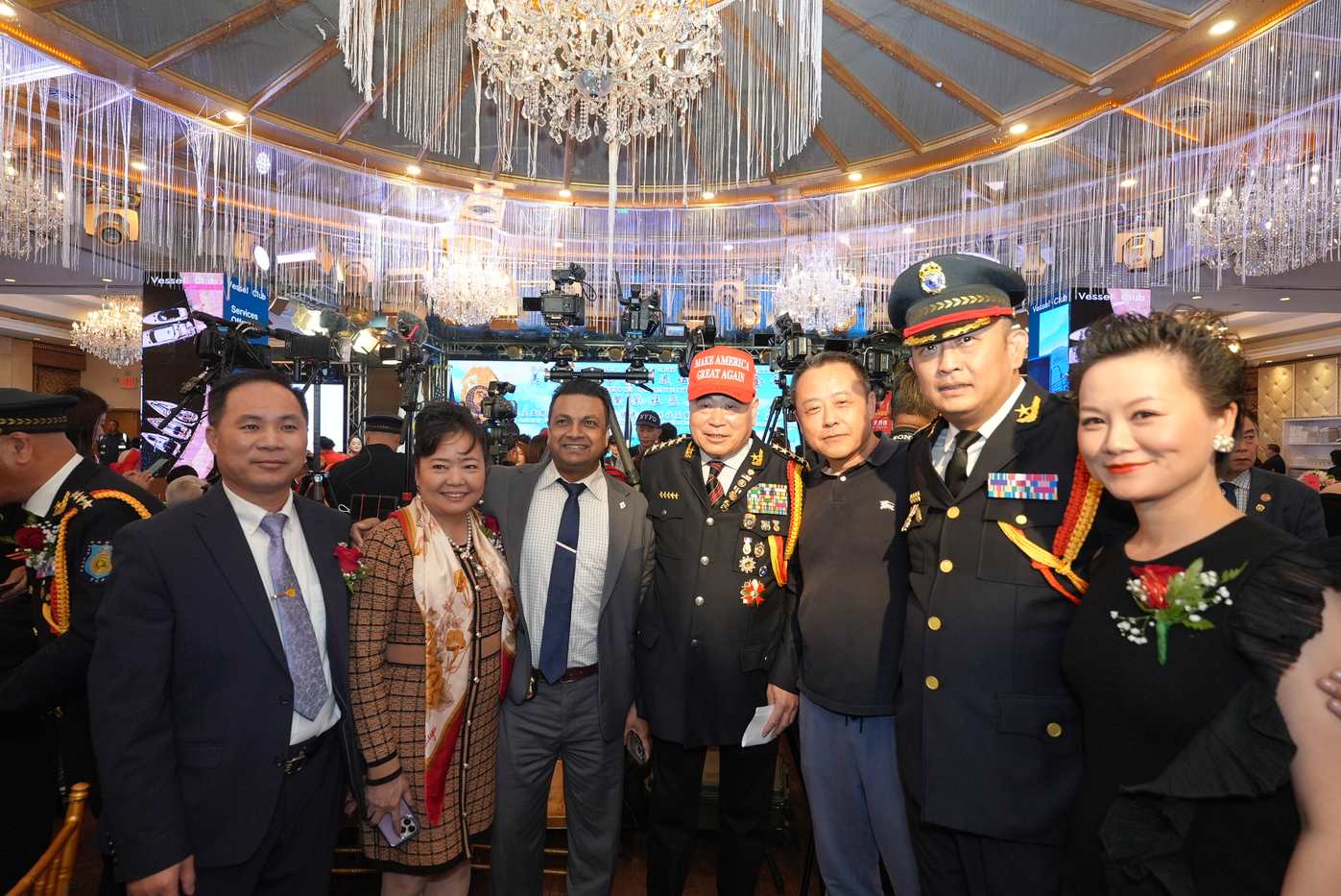 Community leaders and foundation members at IPVF 5th Anniversary celebration